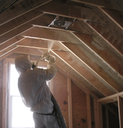 Juno AK attic spray foam insulation
